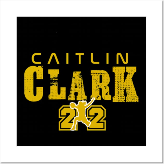 Caitlin clark 22 Wall Art by TshirtMA